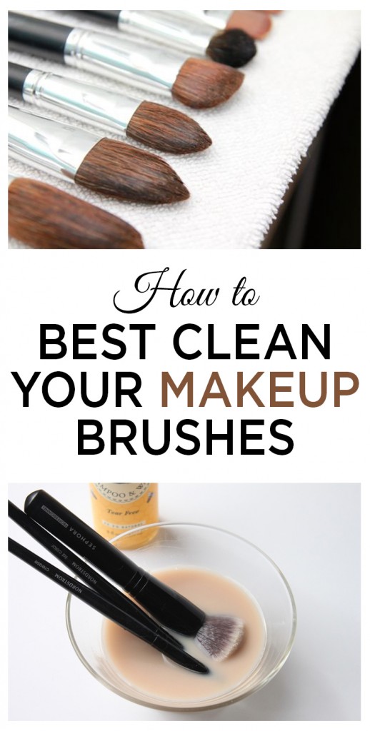 How to Best Clean Your Makeup Brushes Wrapped in Rust