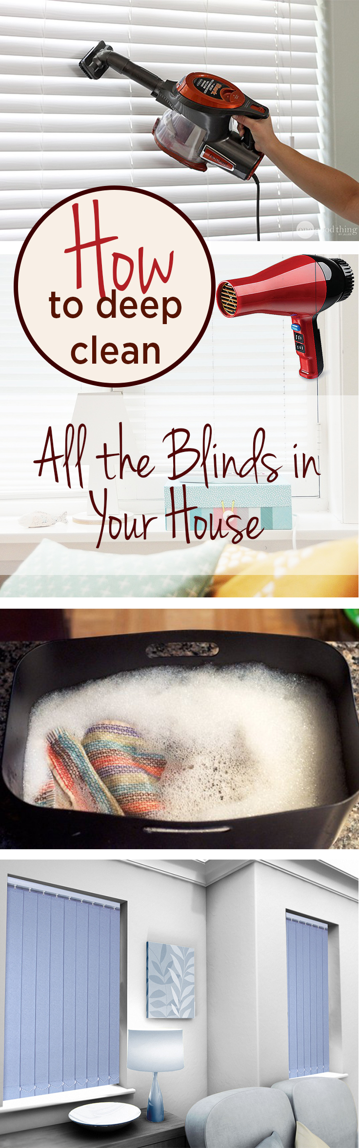Deep clean, how to clean your blinds, clean your blinds, popular pin, bling cleaning tips, clean your blinds, cleaning hacks, cleaning tips, clean home.