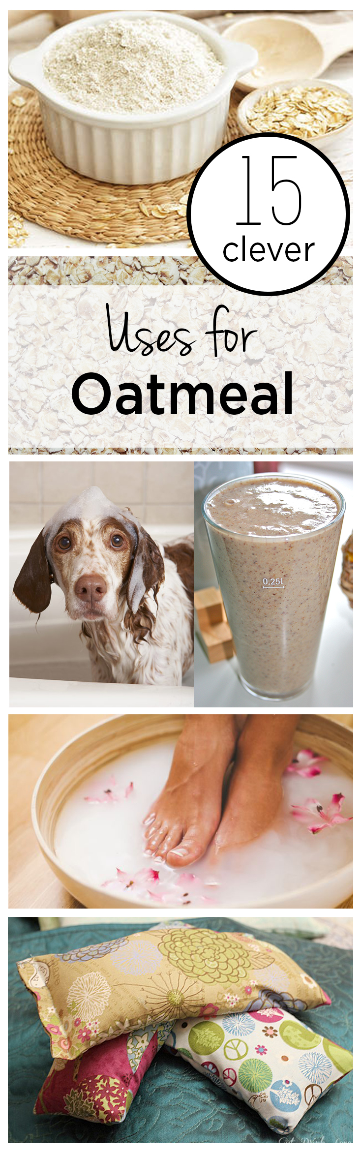 15 Clever Uses for Oatmeal