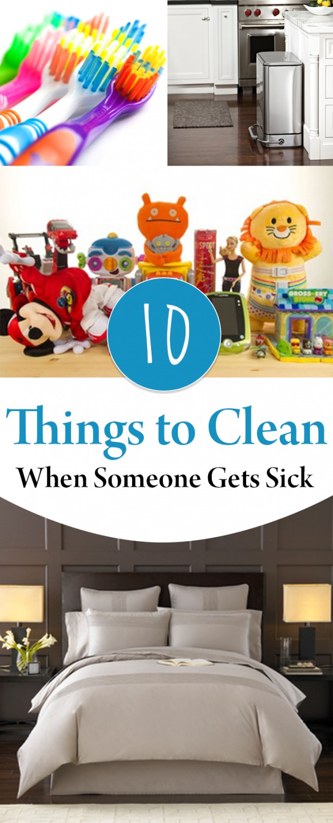 10 Things to Clean When Someone Gets Sick Wrapped in Rust