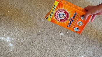 How To Get Rid of Odors in carpet using baking soda