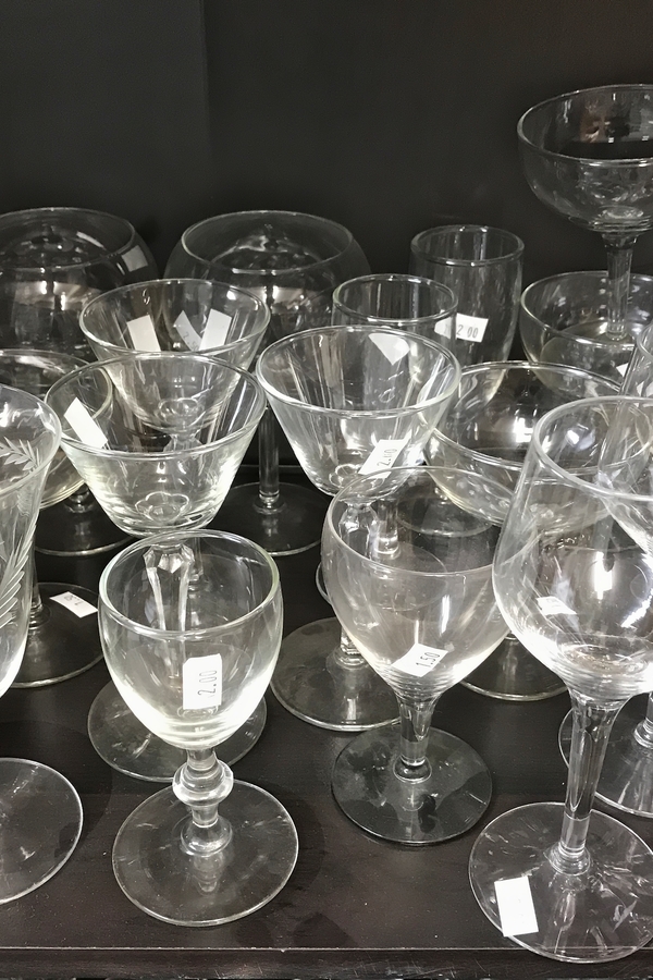 Don't spend more money than you have to on some of the basics your home and family need. Here are some things you should always buy at thrift stores! They always have a great selection of glassware. 