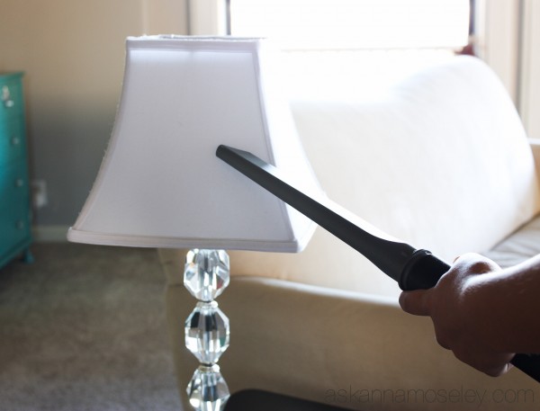 Dusting, dusting hacks, lampshade tips, cleaning hacks, dust free home, popular pin, clean home, home cleaning tips.