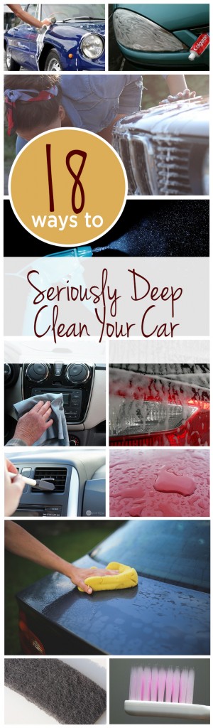 18 Ways to Seriously Deep Clean Your Car