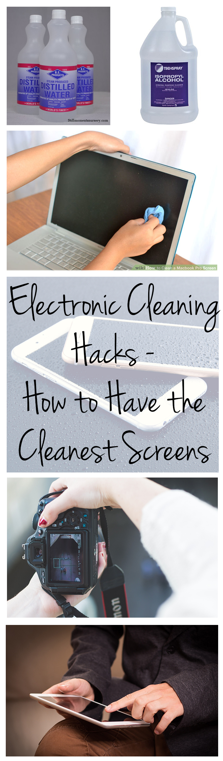 Electronic Cleaning Hacks How to Have the Cleanest Screens