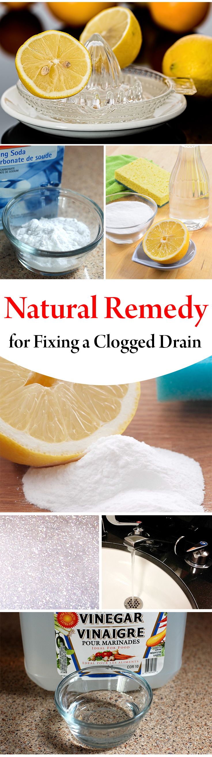 Natural Remedy For Clogged Shower Drain