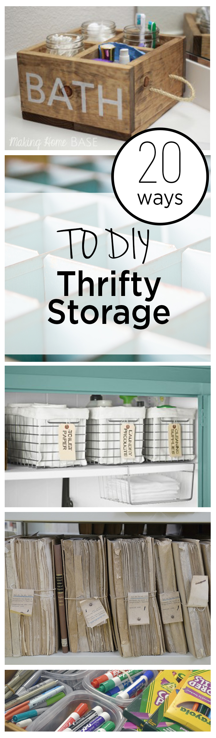20 Ways to DIY Thrifty Storage (1)