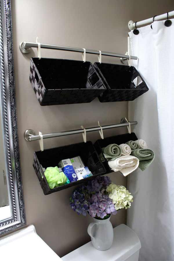 15 Ways to DIY Your Bathroom Storage