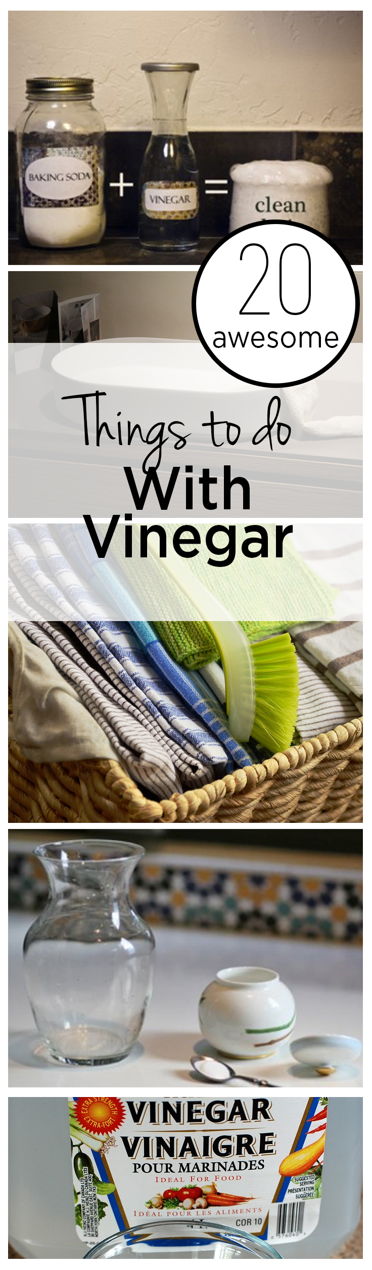 Vinegar, things to do with vinegar, life hacks, cleaning hacks, popular pin, home organization, clean home