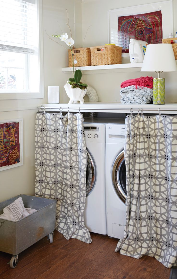 Small kitchen ideas: tension rod above sink - Engineer Your Space