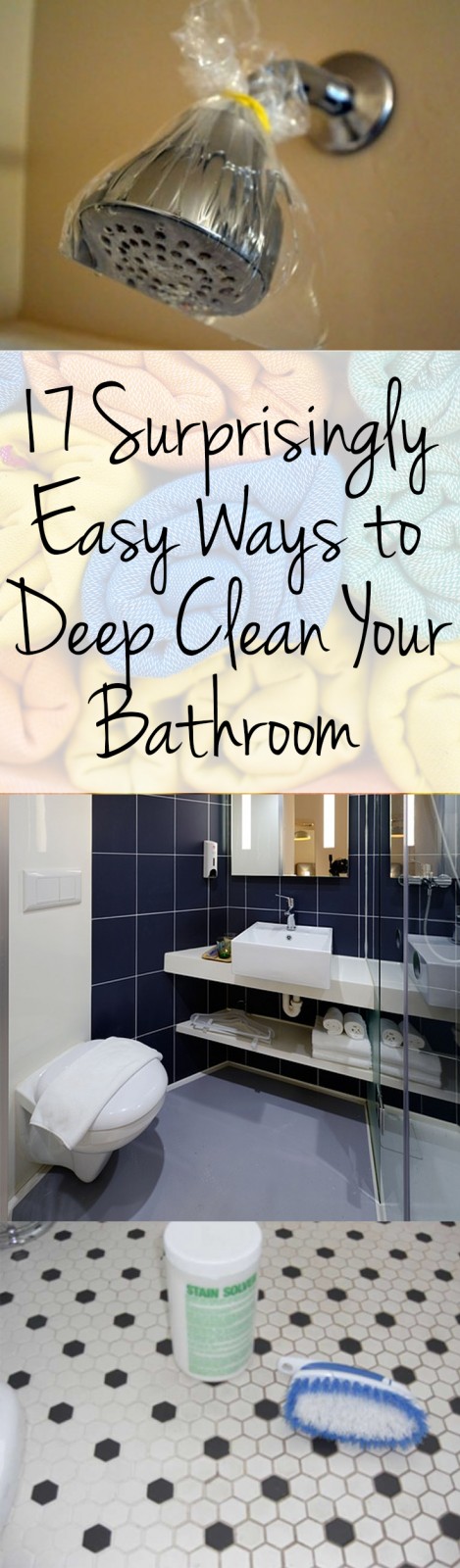 17 Surprisingly Easy Ways to Deep Clean Your Bathroom - Wrapped in Rust
