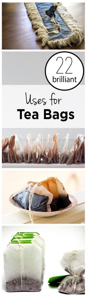 22 Brilliant Uses for Tea Bags - Wrapped in Rust