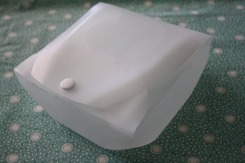 folded milk jug