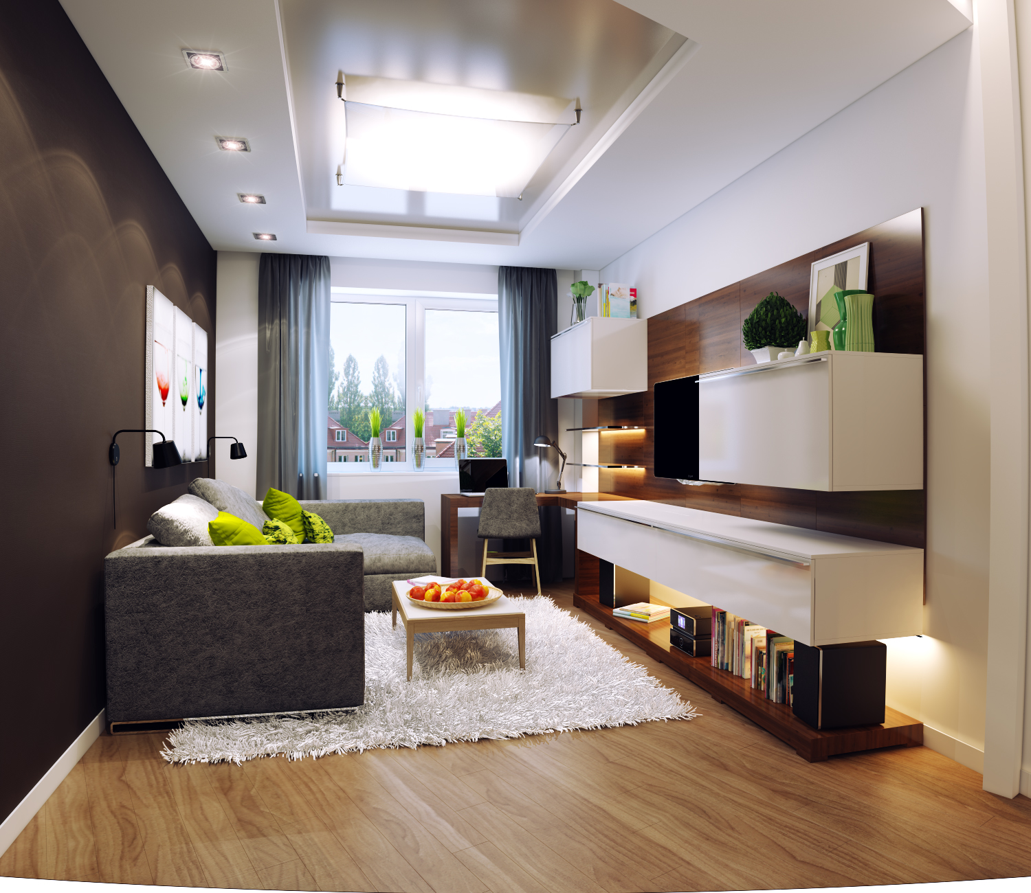 22-all-important-lighting-small-living-room-idea-homebnc
