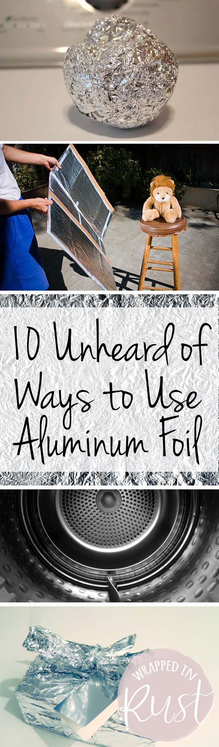 How to Use Aluminum Foil, Uses for Aluminum Foil, Things to Do With Aluminum Foil, Cleaning Tips and Tricks, Aluminum Foil, Life Hacks, Cleaning Hacks, Easy Cleaning Tips and Tricks, Popular Pin. 
