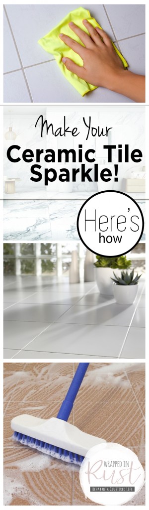 Make Your Ceramic Tile Sparkle! Here’s How| How to Clean Your Ceramic Tile, Cleaning Tips and Tricks, Clean Home, Home Cleaning Tips and Tricks, Floor Care Hacks, How to Care for Your Floor, Tile Care Tips and Tricks, Popular Pin