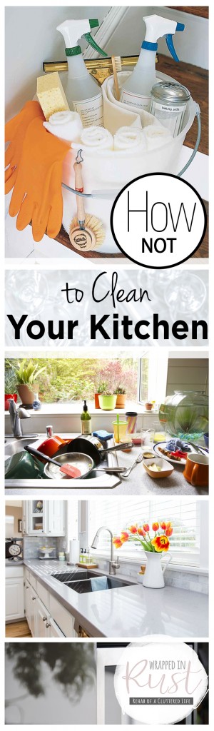 How NOT to Clean Your Kitchen| Kitchen Cleaning, Kitchen Cleaning Tips and Tricks, Cleaning Hacks, Cleaning 101, How to Clean Your Kitchen, Clean Home, Clean Home Hacks, Home Cleaning Tips and Tricks, Popular Pin