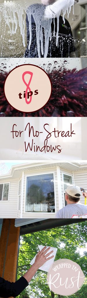 8 Tips for No-Streak Windows| How to Get No Streak Windows, Window Cleaning Tips and Tricks, The Right Way to Clean Windows, Clean Home, Home Cleaning Hacks, Cleaning Tips and Tricks, Popular Pin 