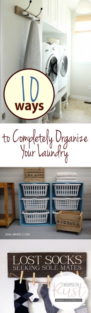 10 Ways to Completely Organize Your Laundry| Laundry Room Organization, Easy Ways to Organize Your Laundry Room, Simple Ways to Organize Your Laundry Room, Laundry Room Organization Hacks, Popular Pin