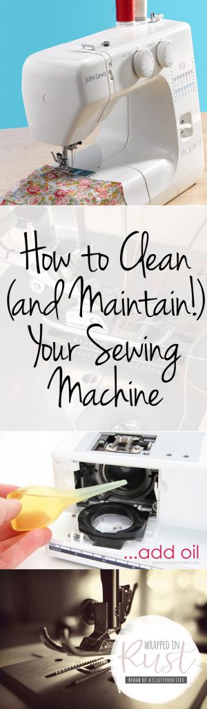 How to Clean Your Sewing Machine, Cleaning and Caring for Your Sewing Machine, Cleaning Hacks, Home Care Hacks, Sewing Machine Care, Cleaning Tips