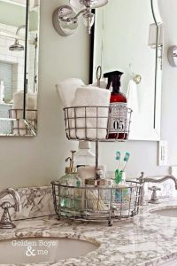 How to Double the Size of Your Bathroom Countertop| How to Extend Space In Your Bathroom, How to Create More Bathroom Space, Bathroom Storage Space, Popular Pin