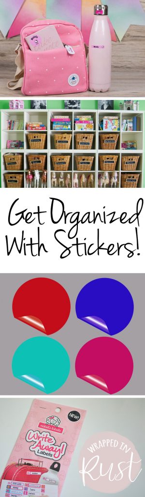 Get Organized With Stickers!| Home Organization, Home Organization Tips and Tricks, Declutter Your Home, DIY Organization, Easy Home Organization #HomeOrganization #Organization #DeclutterYourHome