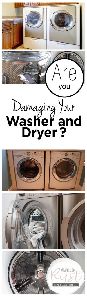Are You Damaging Your Washer and Dryer?| Washer and Dryer, Washer and Dryer Hacks, Home Hacks, Home Care, Home Care Hacks, Popular Pin #HomeHacks #HomeCare