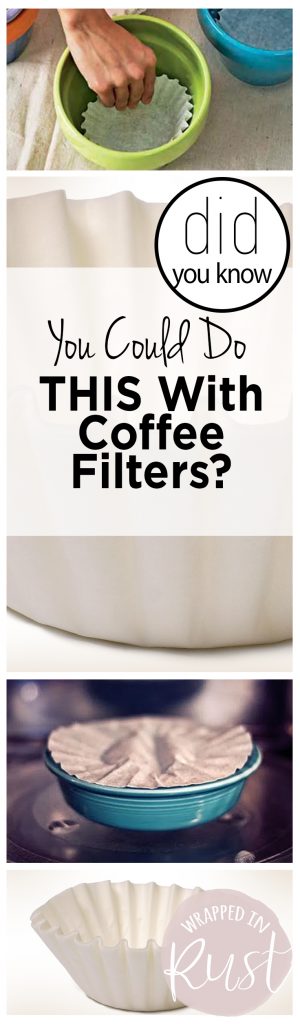 Did You Know You Could Do THIS With Coffee Filters?| Coffee Filters, Coffee Filter Hacks, Home Hacks, DIY Home, DIY Home Stuff, Life Hacks #HomeHacks #DIYHomeStuff