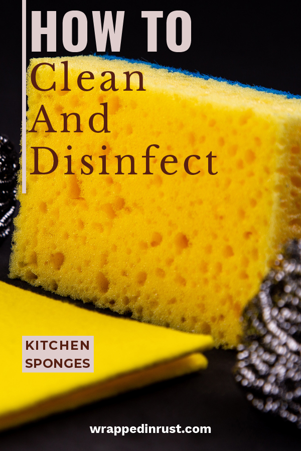 how to clean your kitchen sponge