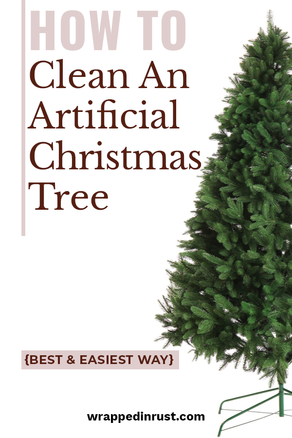 I'm a big fan of artificial Christmas trees until I pull them out of storage and they are covered in dust. Makes me want to sneeze just thinking about it. But, not to worry. I have the best way to clean an artificial Christmas tree. These tips make your tree dust free and ready to be decorated for the holiday. If you want to clean your tree, but have no idea how to do it, keep reading. Then get the tree up. #howtocleananartificialchristmastree #artificialchristmastreetips