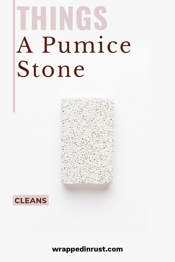 Everyone knows that a pumice stone works wonders on toilet bowl stains. If a pumice stone can clean tough stains like those, have you ever considered what else it could clean? Well, the wondering is over because we have some suggestions. Keep reading to learn more about the amazing things a pumice stone will clean. #cleaningtips #pumicestoneoptions