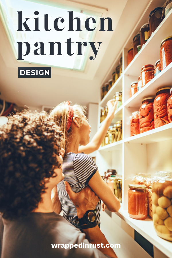 A pantry is awesome if it is designed well. This post is all about kitchen pantry designs for small pantries, walk in pantries, corner pantries and more. Make the most of your pantry and the storage space with these kitchen pantry design tips. #kitchenpantrydesign #pantrytips #homedesign