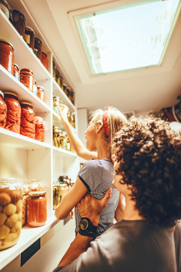 You may have a kitchen pantry design that is walk-in. Or your pantry space may be a wall of kitchen cabinets. If you're really lucky you may even have a butler's pantry. Whatever you've got, to get the most out of the space you need the best kitchen pantry design ideas out there. Make sure your pantry has plenty of light, it will help you stay so organized. 