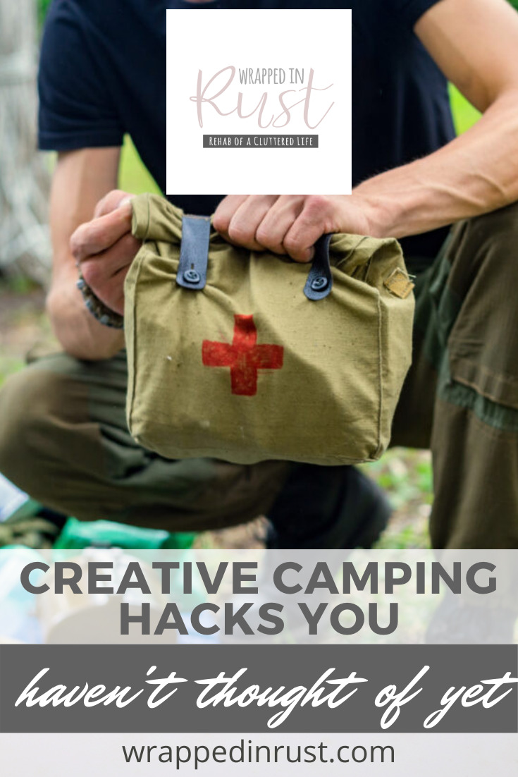 Wrappedinrust.com is the place to go for ideas to make life less messy. Make camping with your family run more smoothly with these genius hacks! 