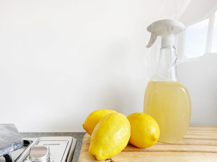 Preparing a homemade floor cleaner