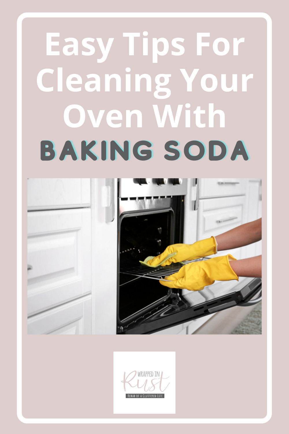 Wrappedinrust.com is filled full of genius cleaning ideas for all of your toughest messes and stains. Get ready for a big cleaning job! Find out the easiest way to clean your oven out--by using baking soda!